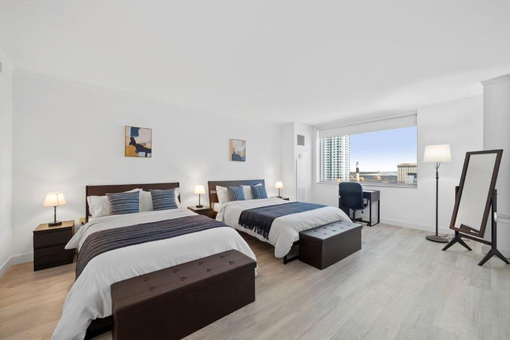 Astonishing Ocean Front Condo Cozysuites At Showboat アトランティックシティー エクステリア 写真